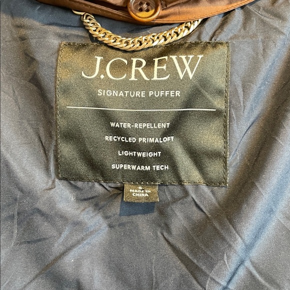 J Crew heritage quilted barn jacket coat - Picture 5 of 6